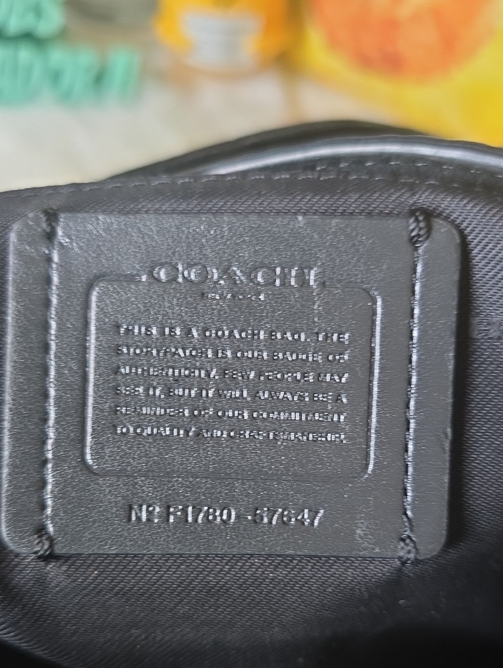 Coach Eddie 42 Suede And Pebbled Leather Tote - Picture 3 of 16